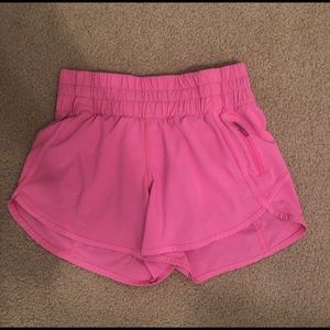 pink lulu lemon shorts
